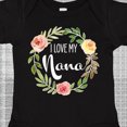 thumbnail image 4 of Inktastic I Love My Nana- Flower Circle Boys or Girls Baby Bodysuit, 4 of 5