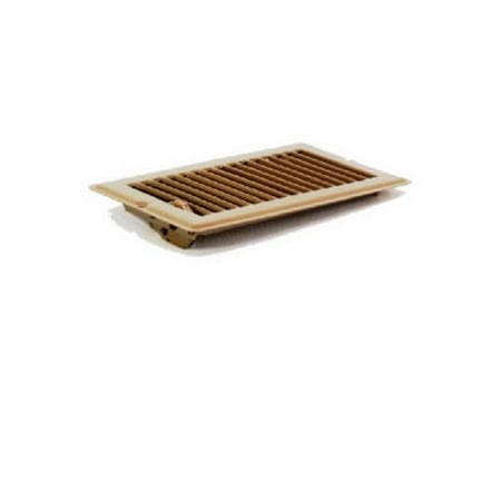 

1 PC-United States Hardware Brown Metal Mobile Home Floor Register