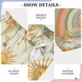 thumbnail image 6 of FORMRS Boys Pajama Pants with Pockets Size 11-12Y Kids Lounge Sleep Bottoms, Beige Clouds, 6 of 8