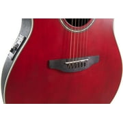 Applause 6 Strings Acoustic Electric Guitar, Ruby Red, 83.2 oz, 40