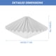 thumbnail image 2 of unbranded 1Ud Pantalla Colgante De Papel Plegable Estilo Origami Para, 2 of 7