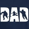 thumbnail image 3 of CafePress - Hockey Dad T Shirt - Men's Classic Graphic Cotton T-Shirt, 3 of 4