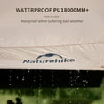 thumbnail image 3 of Cloud Skies Camping Tent Tarp with Poles, Waterproof PU 18000mm+ Rain Shelter, Anti- UPF2000+ Camping Sun Shelter Canopy, 3 of 7