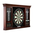 thumbnail image 2 of KFFKFF Dartboard with Cabinet Kit, Official Dimension Dartboard Cabinet Combo, Steel Point Dart Housing, Simple to Assemble, Comes with All Necessary Items, Ideal for Cricket Matches, 2 of 9