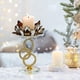 thumbnail image 5 of Christmas Lotu Flower Candle Holders Crystal Glass Centerpiece For Christmas Home Decor Wedding Dining Table Festive Living Room And Mantle Decoration, 5 of 6
