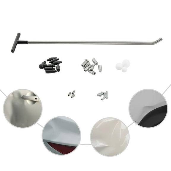 Paintless Dent Removal Tool Kit Dent Repair Set Pdr Tools Rods Car Repairing Kit