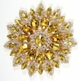 thumbnail image 3 of Not Easy To Change Color 11cm  Rhinestone Brooch Pin,  Flower Shoe Clips, For DIY Clothes Shoe Bag, 3 of 8