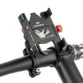 thumbnail image 1 of Neinkie Bike Navigation Frame Adjustable 360 Degree Rotation Mechanical Lock Aluminum Alloy Corrosion Resistant Bike Phone Mount for Riding, 1 of 9