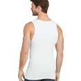 thumbnail image 2 of Jockey Essentials® Men's Made in America® 100% Cotton Tank Top, 2 Pack, Undershirt, Comfort A-shirt, USA Made, Sizes Small, Medium, Large, Extra Large, 2XL, 3XL, 6841, 2 of 7