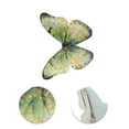 thumbnail image 3 of Unique Bargains 1 Pc Duckbill Butterfly Hair Clips Hairdo Clip for Home Green, 3 of 5