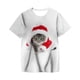 thumbnail image 3 of Disney-Camiseta con estampado 3D de Navidad para niños y niñas, ropa creativa con cuello redondo, Harajuku, tiempo libre, 3 of 5