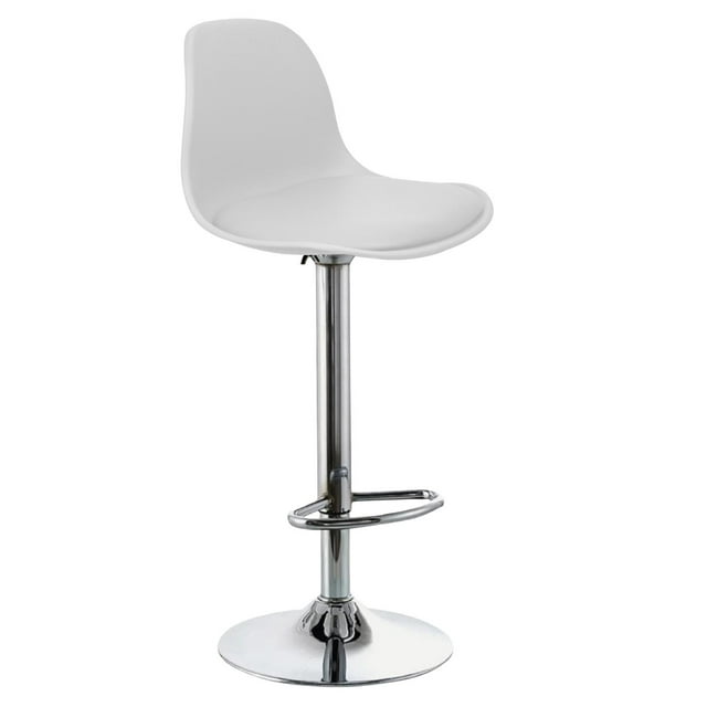 Banco Silla de Comedor Giratorio KingsHouse blanco