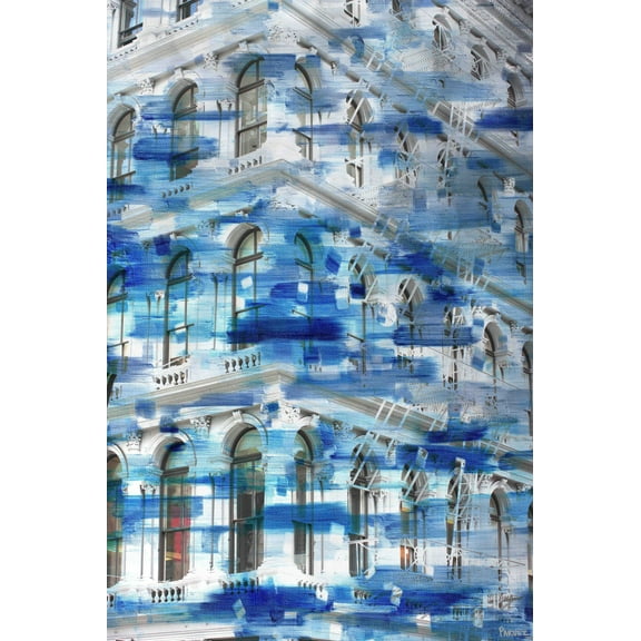 Parvez Taj "Arches" Print on Canvas