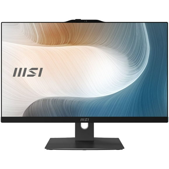 MSI Modern AM242TP AIO Desktop, 23.8" FHD Touchscreen, Intel Core i7-1165G7, 16GB Memory (dual-chl), 512GB SSD, WiFi 6, BT 5.1, FHD Webcam, Black, Windows 10 Home (11M-486US)