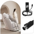 thumbnail image 2 of Télécommande de Remplacement 4 Boutons et 5 Broches 180° pour Fauteuil Inclinable Électrique, Télécommande de Fauteuil Élévateur Inclinable, Contrôleur Manuel pour Levage, Fiche Droite, 2 of 5