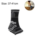 thumbnail image 2 of Ankle Brace Compression Support Sleeve with Stabilizing Gel Pads for Recovery, 2 of 5