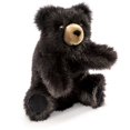 thumbnail image 1 of Folkmanis Baby Black Bear Hand Puppet, 1 of 4