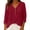 Red, variant on Blouses For Women Summer Trendy Plus Size Blouses For Women Dressy Workout 3/4 Sleeve Shirts For Women Long Women'S Blouses & Button-Down Shirts Dressy V Neck T Shirts For Women Plus Size