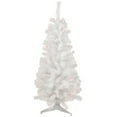 thumbnail image 2 of Northlight 4' Pre-Lit White Pine Slim Artificial Christmas Tree - Pink Lights, 2 of 5