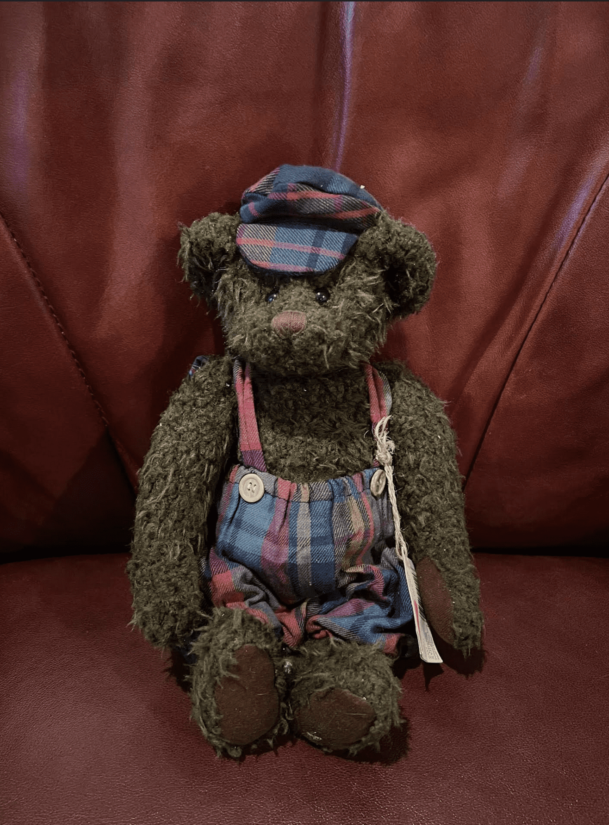 Paddington Bear Plush EDEN Vintage 12” Doll No Hat Vintage