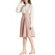 thumbnail image 4 of FALDA SUSPENDIDA CUTE PARA MUJERES, CORSÉ DE CINTURA ALTA, FALDA CORTA SKATER MINI EN ROSA CLARO TAMAÑO M, 4 of 7