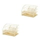 thumbnail image 2 of Moyic Estante organizador multifuncional para almacenamiento que ahorra espacio Elegante caja de almacenamiento de escritorio Conveniente oro oro 22.5*15*15cm 2Conjunto, 2 of 6