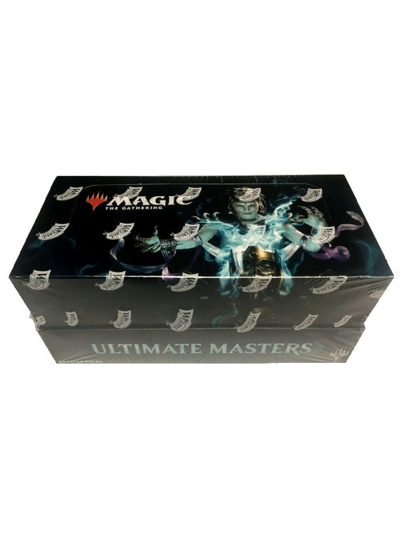 Collectible Magic The Gathering Ultimate Masters Booster Box | 24 Booster Packs (360 Cards) | 1 Special Box-Topper Card