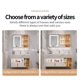 thumbnail image 5 of New Light Luxury Slate Bathroom Cabinet Intelligent Induction Double Washbasin Full Sets Solid Wood Furniture Custom Wash Table My Lux Decor Round, 5 of 6