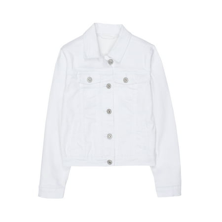 Cropped Girls Denim Jacket - Denim Jacket (Little Girls, Big Girls & Big Girls Plus)