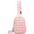 thumbnail image 1 of LHSHIDU Sling Bag Puffy Crossbody Purse for Women Fanny Pack Chest Bag Puffy Waist Bag, 1 of 6