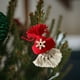 thumbnail image 3 of Gorro navideño hecho a mano, decoración para árbol de Navidad, armario de centro comercial, decoración para ambientes festivos, regalos navideños., 3 of 6