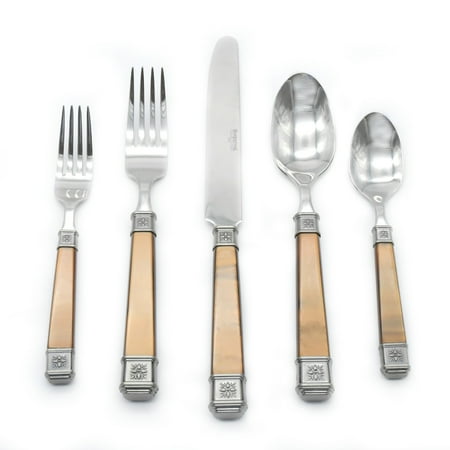 

Barenthal Rosette 20-pc. 18/10 Stainless Steel Silverware Set Brown (Service for 4)