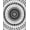 Black, Pattern 5, variant on ODIKA 4'x6' Machine Washable Non-Slip Area Rug, Medallion Burst with Radiating Configuration High Traffic Rug, Black, 522058