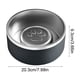 thumbnail image 3 of Pisexur Suministros para mascotas Dog Feeding Bowl 304 Stainless Steel Dog Bowl Fall Large Dog Food Bowl Drinking Water Knockover Large Capacity Dog Food Bowl perros, gatperros, gatos y animales, 3 of 6
