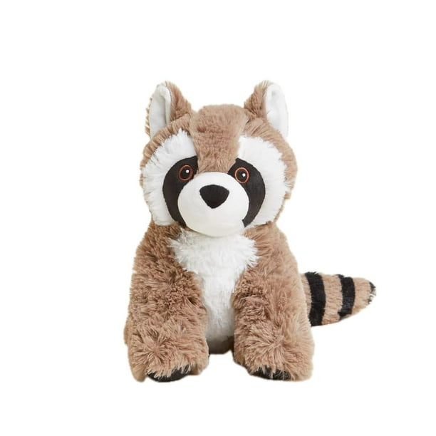 Peluche Warmies Raccon, apto para microondas, con aroma a lavanda