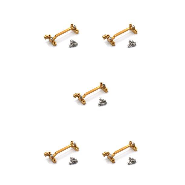 Bewildely RC Car Steering Linking Turning Seat Modification Parts Reemplazo del kit de accesorios Reemplazo para A949 A959 K929 Golden Type2 NO2 Bewildely CBP212214