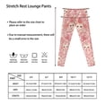 thumbnail image 6 of COEQINE Cat Pink Flower Girls Leggings High Waist Stretch Cute Cat Yoga Pants Soft Tummy Control Sport Legging, for 4-5 Years Kids Girls, 6 of 7