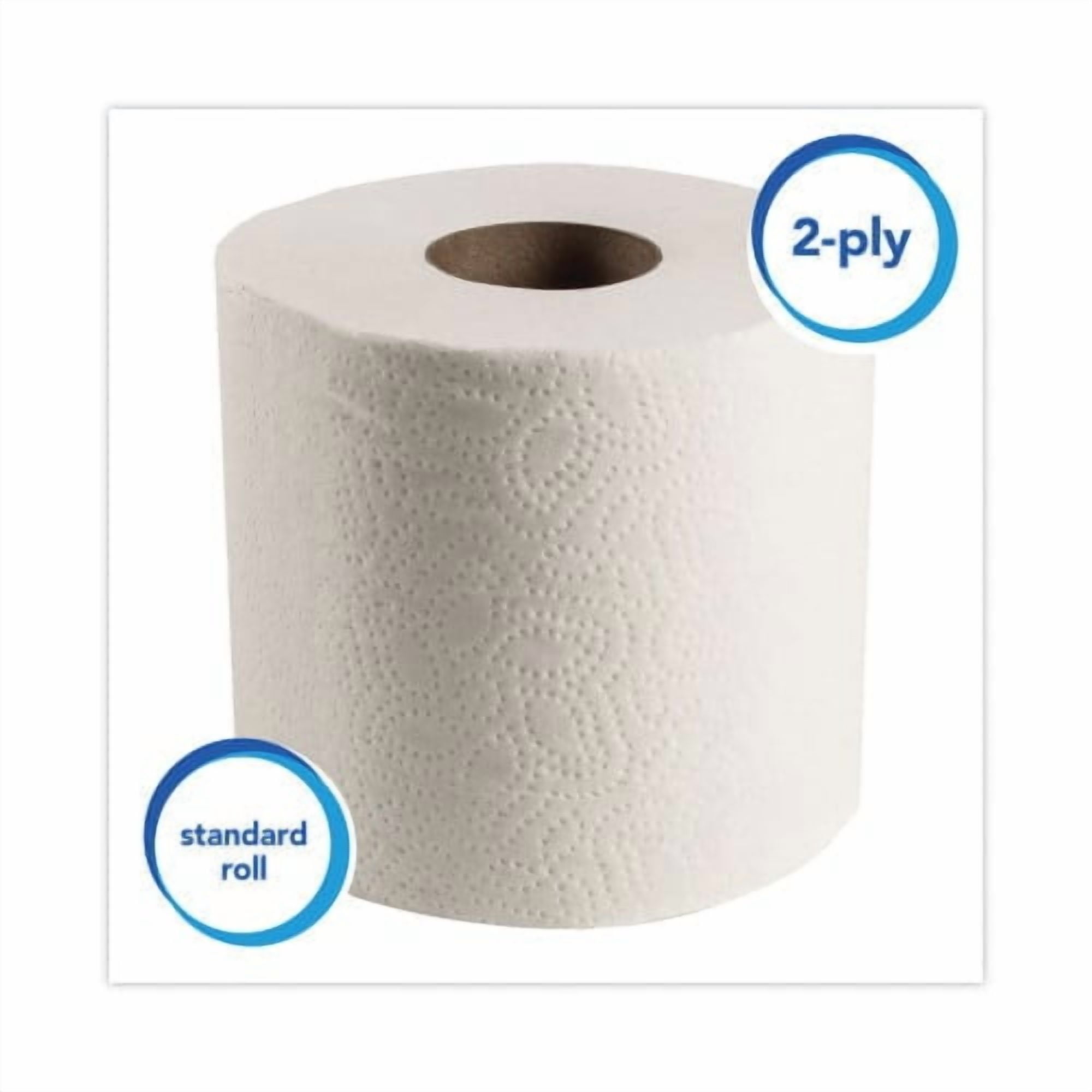 Scott Essential Standard Roll Bathroom Tissue for Business, Septic Safe, Convenience Carton, 2-Ply, White, 550/Roll, 20 Rolls/CT, Each