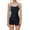 Black, variant on LUOGENLI Underwire Tankini Swimsuits for Women Womens Swimsuit Bathing Suit 2026 1-Piece Swimwear Black Size XL