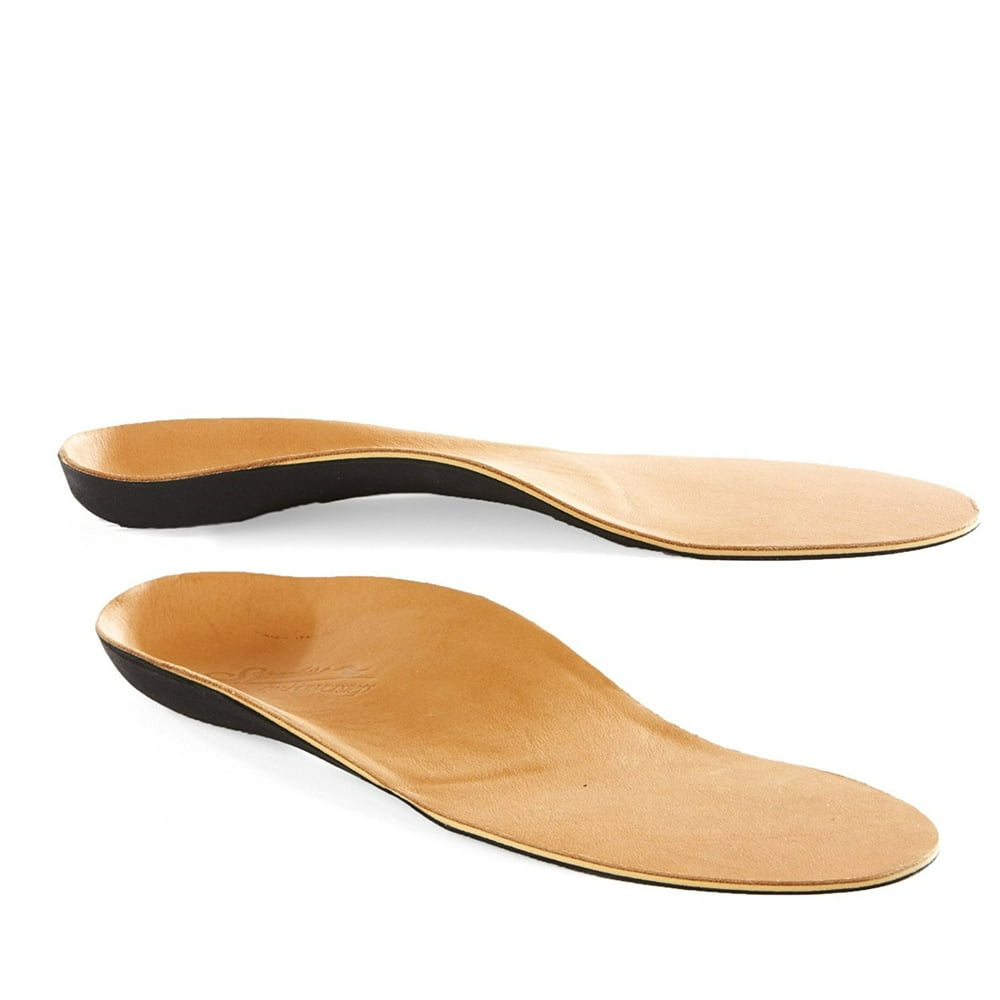 Powerstep Signature Leather Full Orthotic Arch/Heel Support Insoles