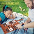 thumbnail image 4 of TIMIFIS A Chessboard, Home Decor Velvet Roll Double Chessboard Outdoor Leisure and Entertainment Family Gathering, 4 of 6