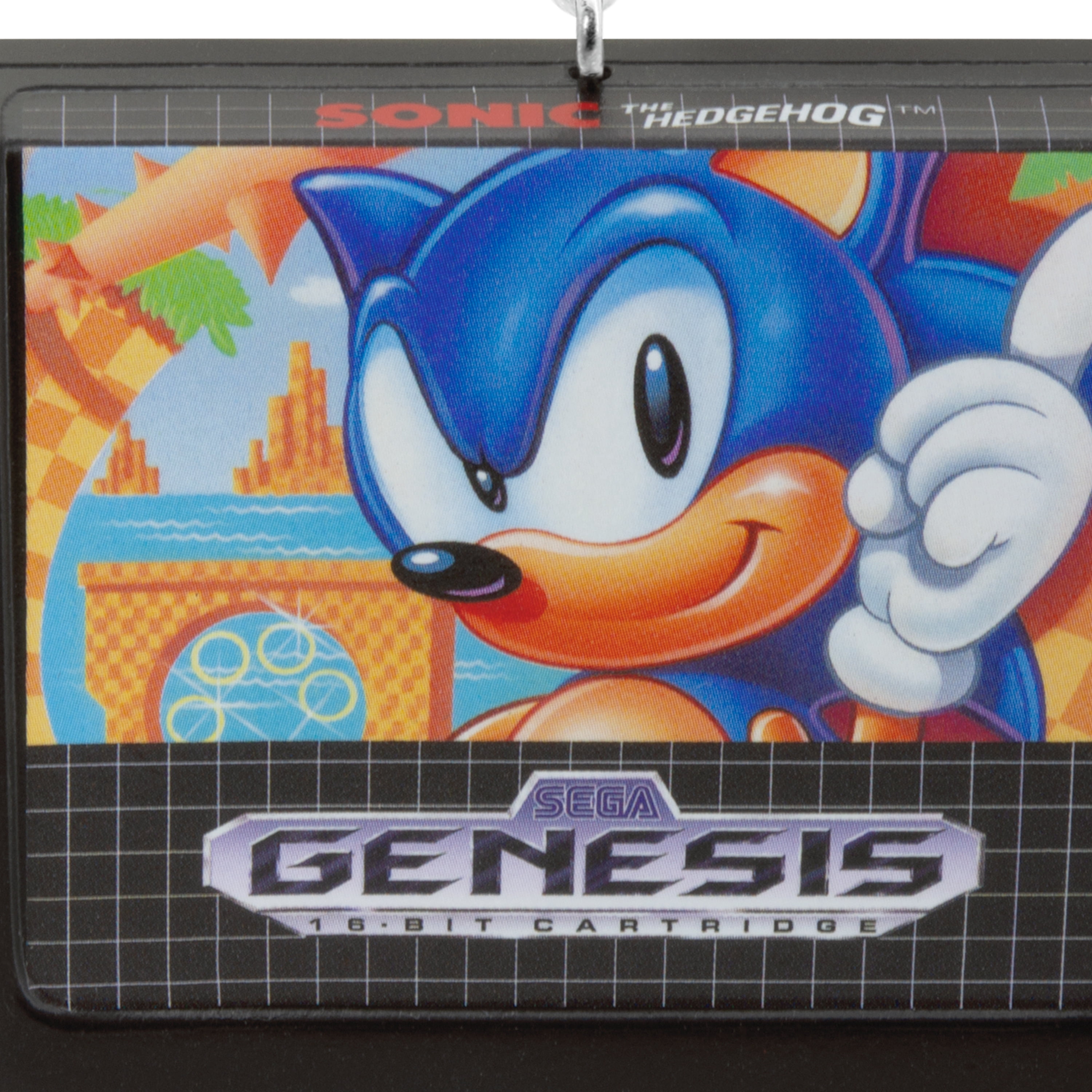 Hallmark Sonic The Hedgehog Game Cartridge Christmas Ornament