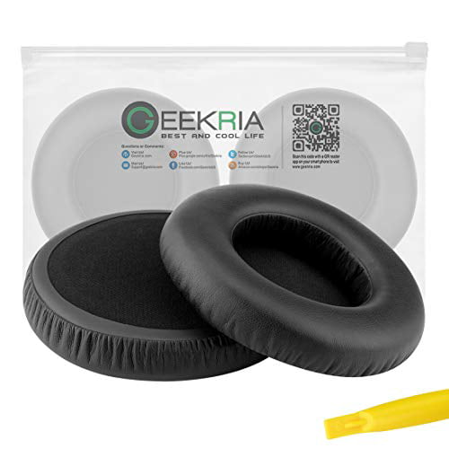 Headset Ear Cushion Repair Parts Geekria QuickFit Protein Leather Replacement Ear Pads for AKG K550 Grey K553 MKII Headphones Earpads K551