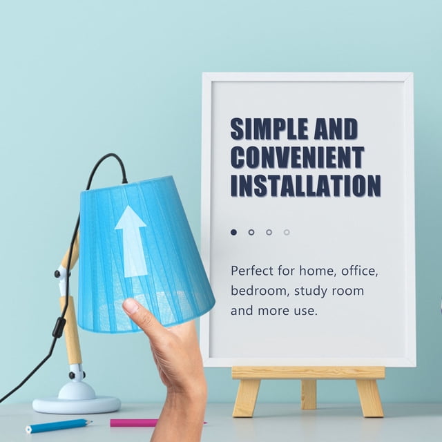 OULII Pantalla De De Gauze Azul Para Con Translúcido Y Durable