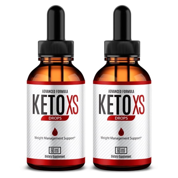 (2 Pack) Keto XS Drops, Official KetoXS the Key to a Healthy and Fit Body, All Natural Formula for Overall Wellness, All Natural Detox Liquid, Keto X S Reviews (60 Servings)