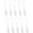 White, variant on Hamzusd 240pcs Black Extension Zipper, Durable Zip Pulls Strong Nylon Cord Rubber Textured No Slip Pull Rope, Fit All Zips Pull Extension Nylon Zipper