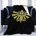 thumbnail image 5 of The Legend Of Zelda Blanket Fuzzy Plush Bed Blanket Cozy Fluffy Air Condition Quilt For Adults Kids, 5 of 6