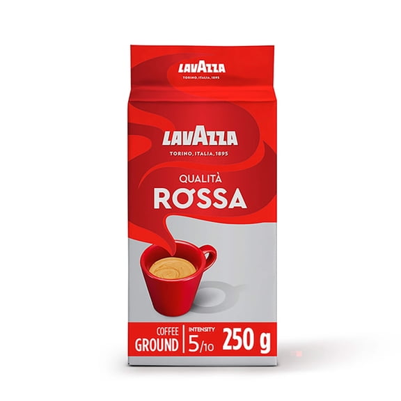 Lavazza Qualita Rossa Ground Coffee 250G, Imported from Britain