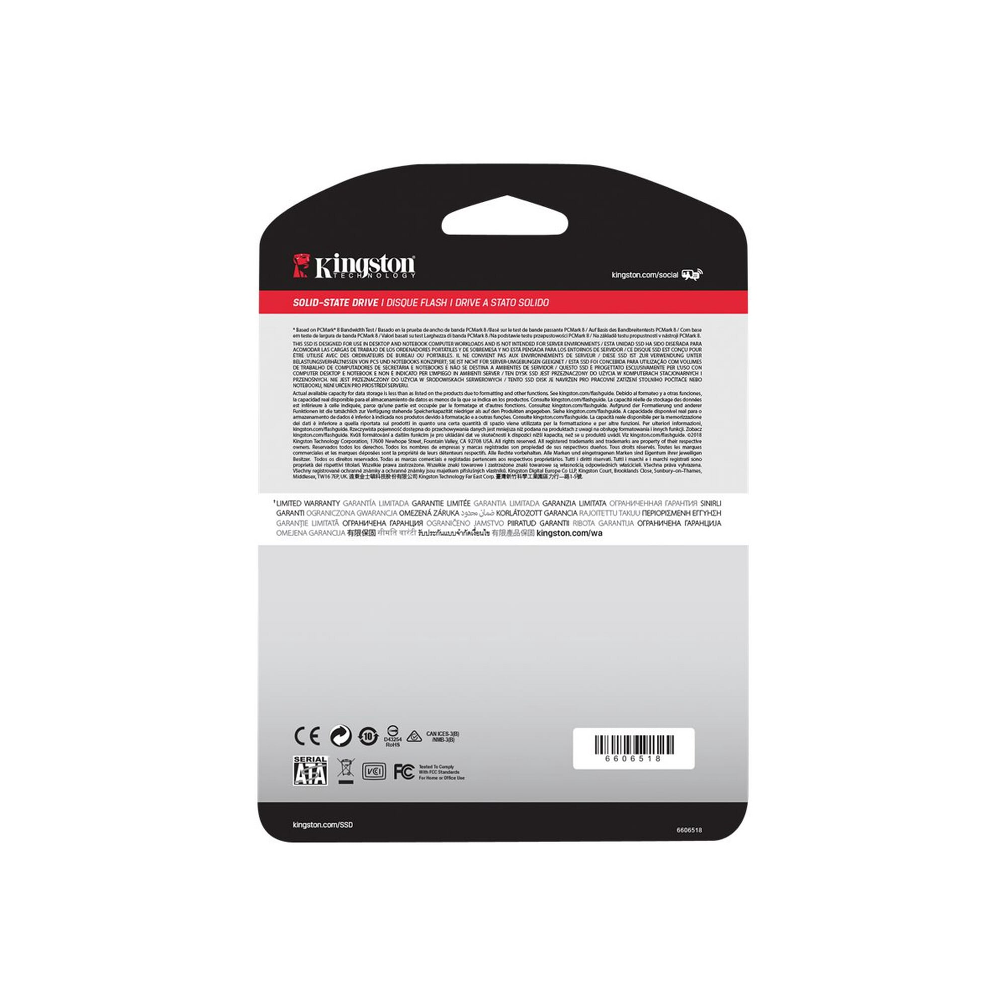 Kingston Q500 SSD 480 GB Interne 2.5 Pouces SATA 6Gb s Walmart