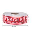 thumbnail image 2 of LOVEVER 1 Roll Adhesive Fragile Labels Fragile Stickers Roll Adhesive Warning Labels Fragile Stickers Warning Stickers for Shipping Fragile Handle with Care, 2 of 8